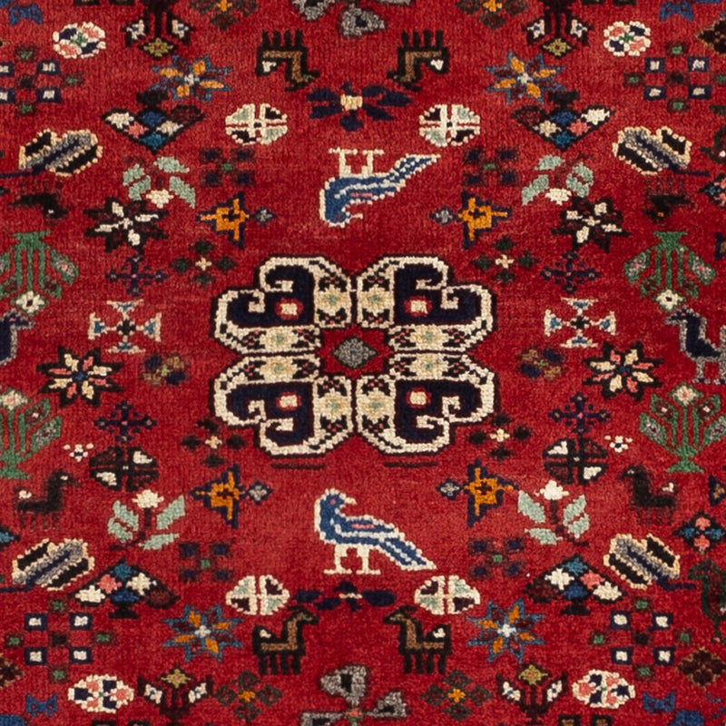 Tapis persan - Nomadic - 109 x 73 cm - rouge foncé