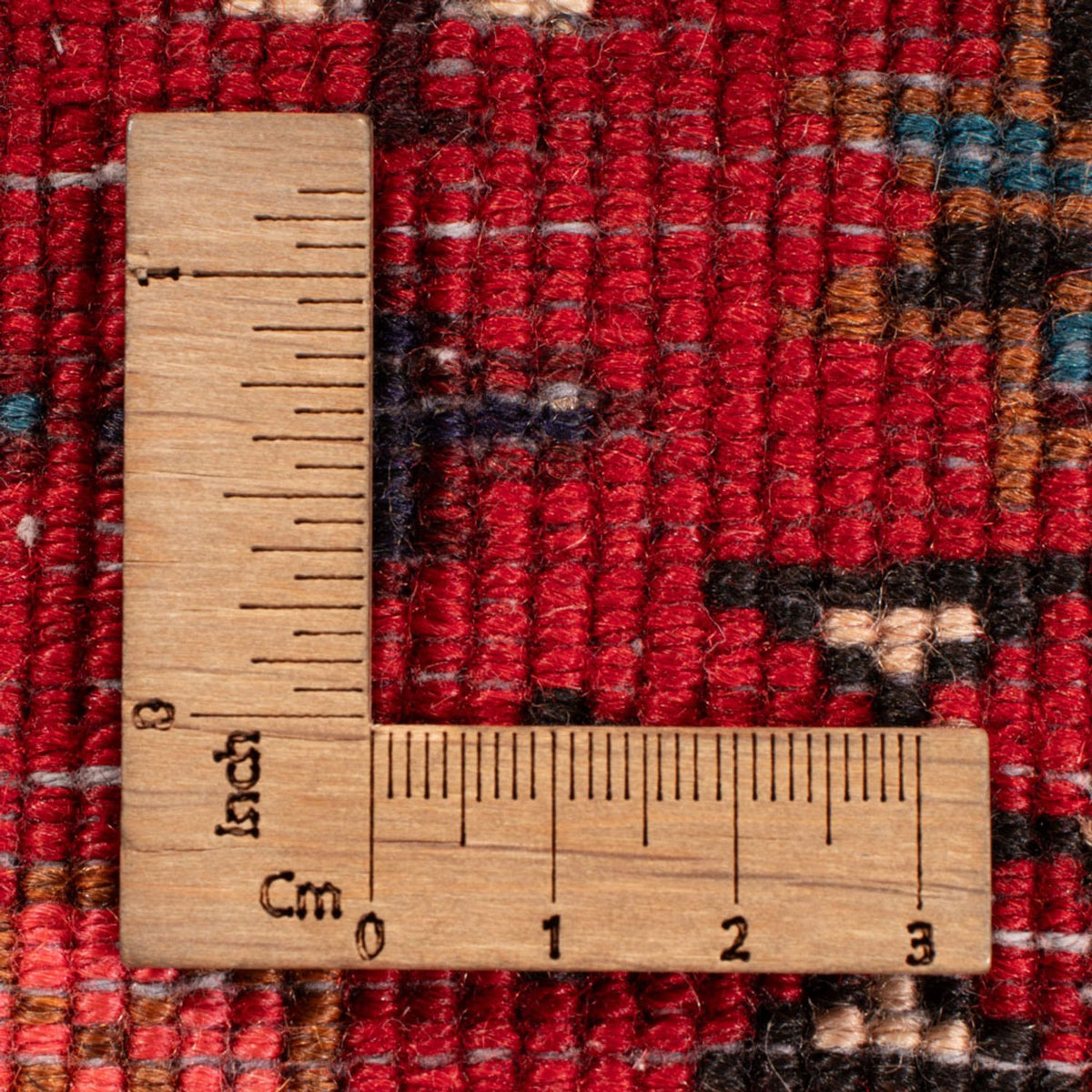 Tapis persan - Nomadic - 109 x 73 cm - rouge foncé