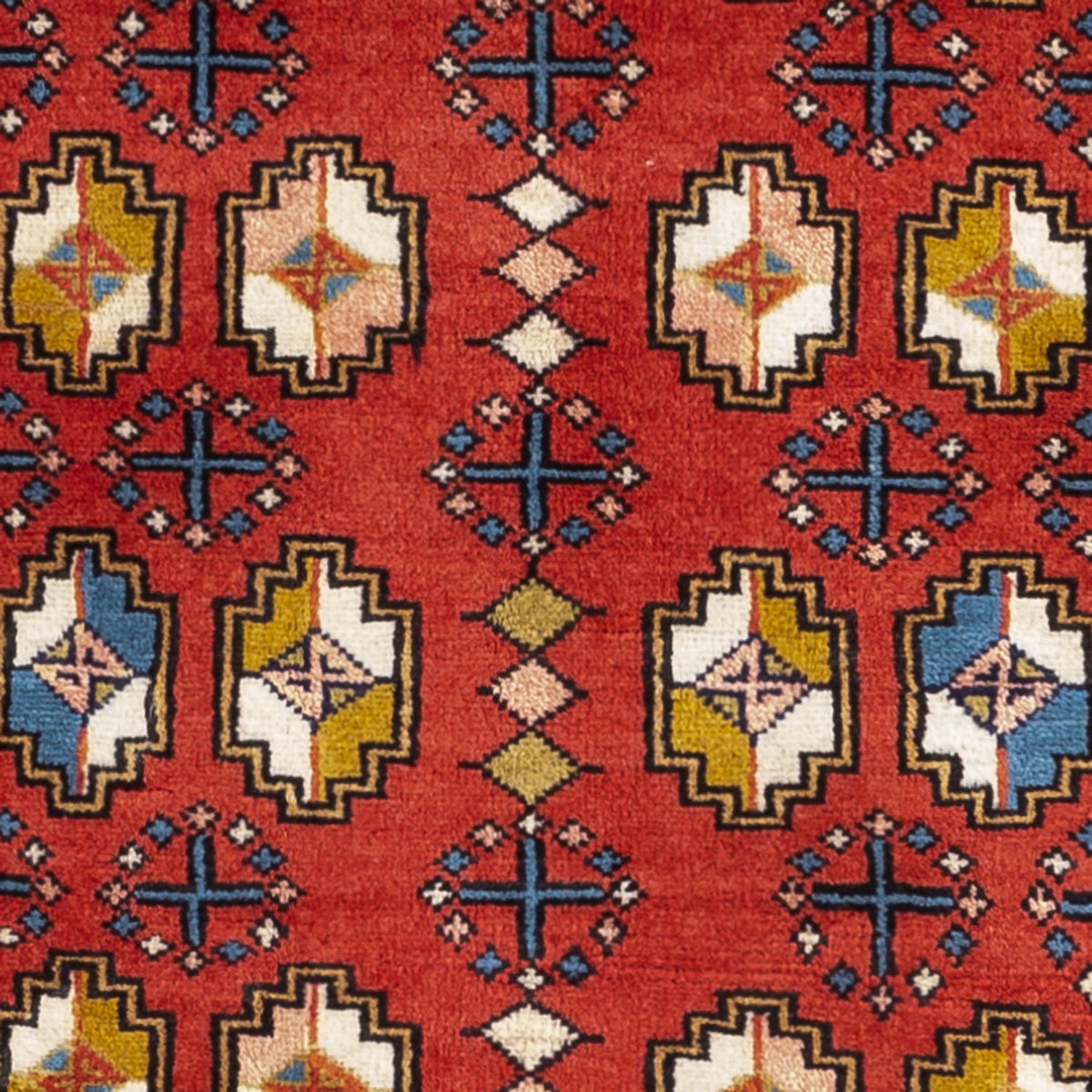 Tapis persan - Nomadic - 130 x 64 cm - multicolore