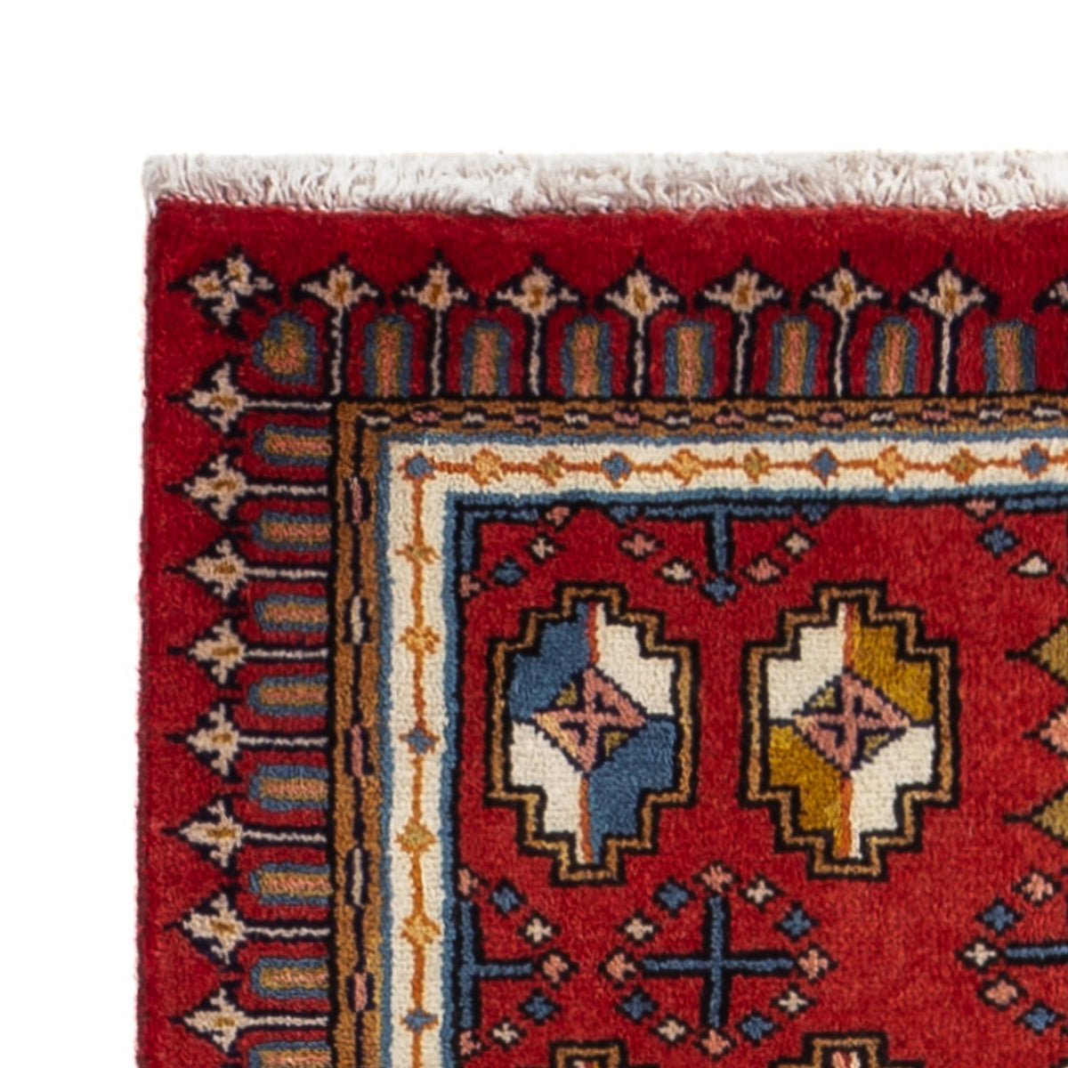 Tapis persan - Nomadic - 130 x 64 cm - multicolore