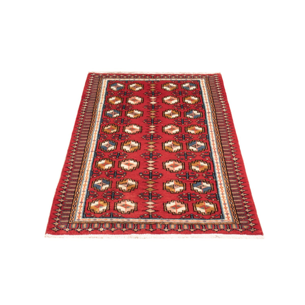 Tapis persan - Nomadic - 130 x 64 cm - multicolore