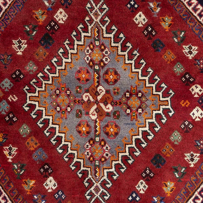Tapis persan - Nomadic - 158 x 116 cm - terracotta