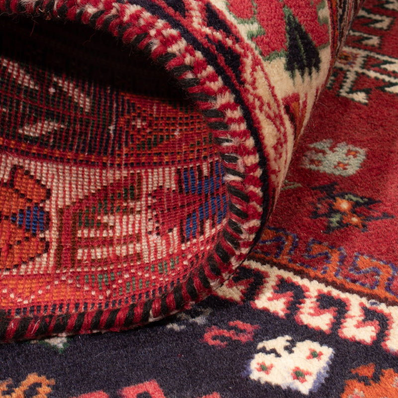 Tapis persan - Nomadic - 158 x 116 cm - terracotta