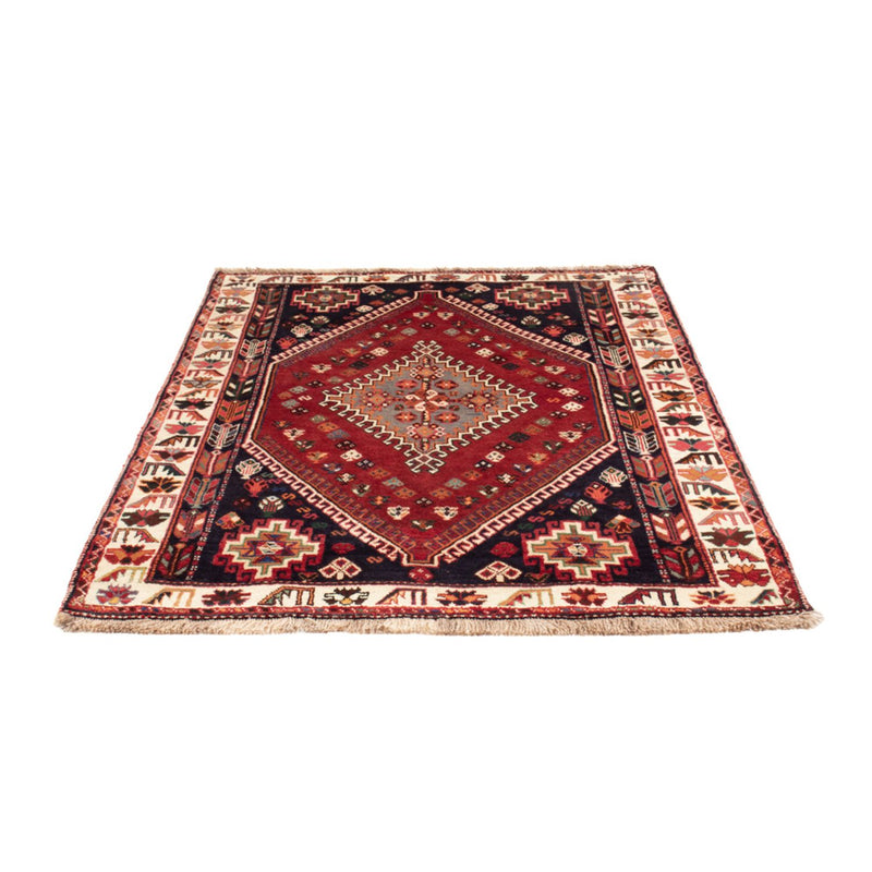 Tapis persan - Nomadic - 158 x 116 cm - terracotta