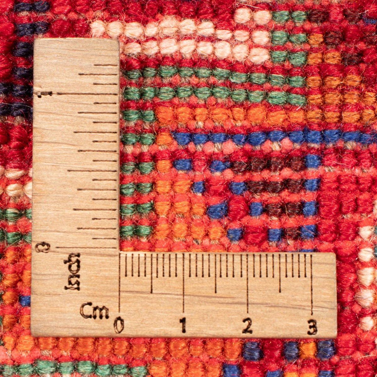 Tapis persan - Nomadic - 158 x 116 cm - terracotta
