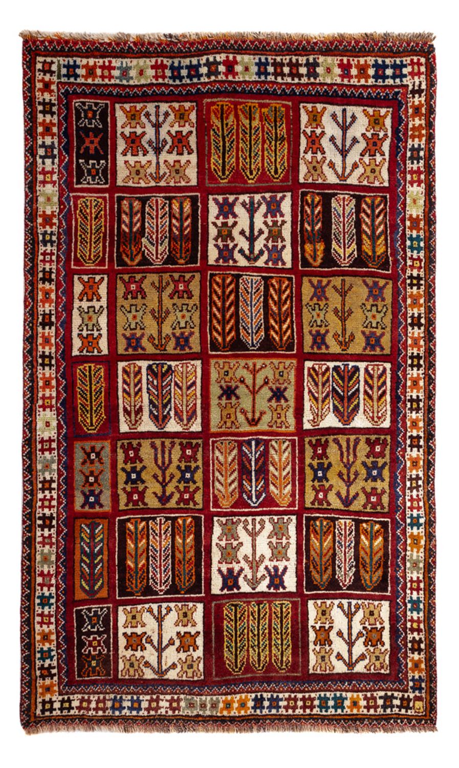 Tapis persan - Nomadic - 182 x 111 cm - multicolore