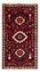Tapis persan - Nomadic - 143 x 77 cm - rouge foncé