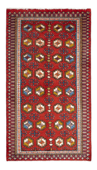 Tapis persan - Nomadic - 123 x 65 cm - rouge