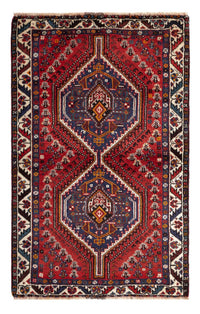 Tapis persan - Nomadic - 137 x 85 cm - rouge foncé