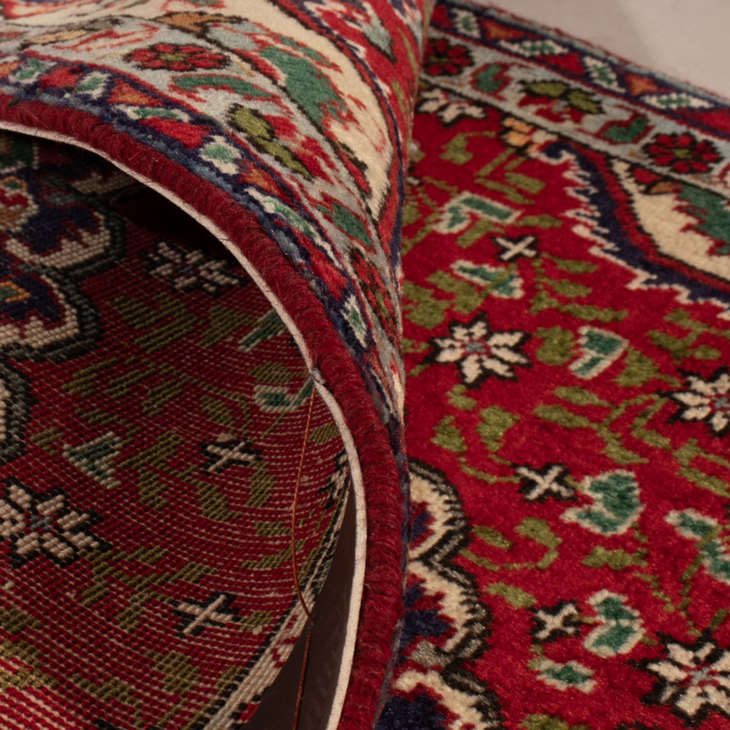 Tapis persan - Tabriz - 86 x 56 cm - rouge