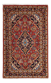 Tapis persan - Keshan - 111 x 69 cm - gris foncé