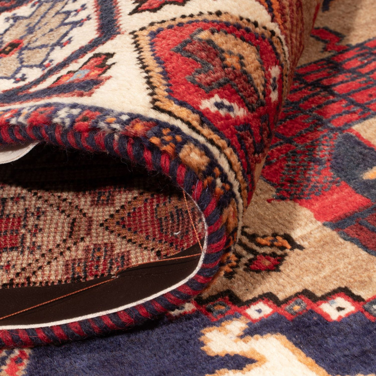 Tapis persan - Nomadic - 157 x 113 cm - multicolore
