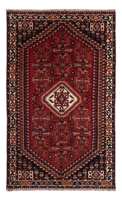 Tapis persan - Nomadic - 252 x 155 cm - rouge foncé