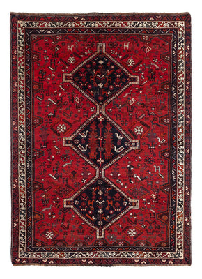 Tapis persan - Nomadic - 221 x 159 cm - rouge