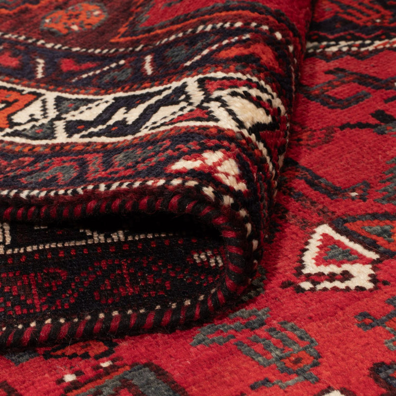Tapis persan - Nomadic - 221 x 159 cm - rouge