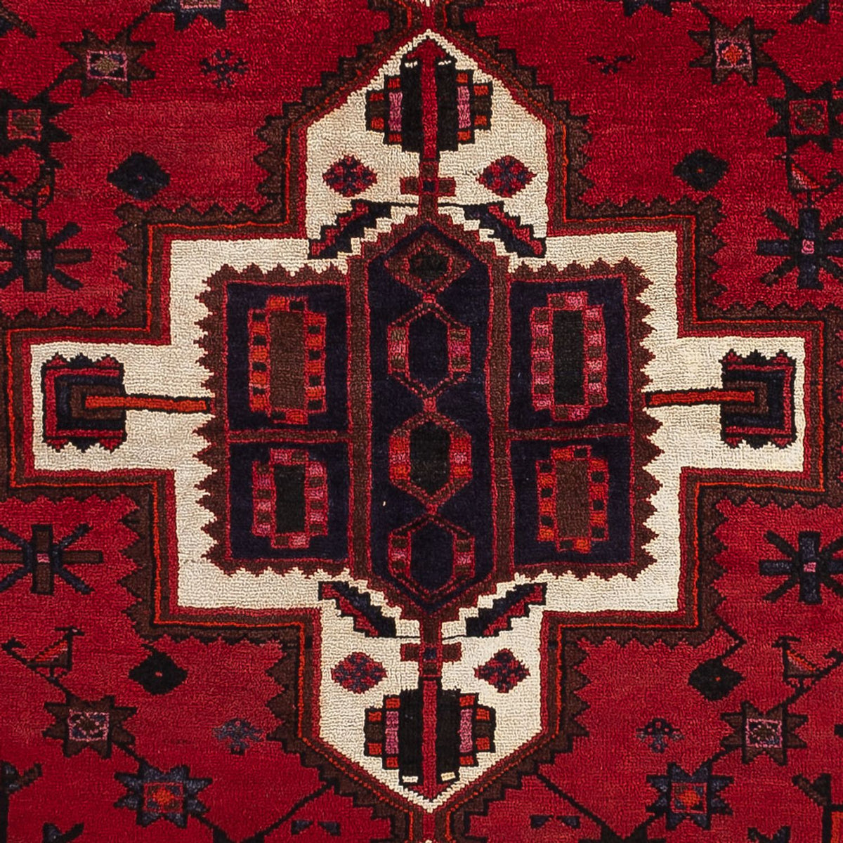 Tapis persan - Nomadic - 258 x 174 cm - rouge