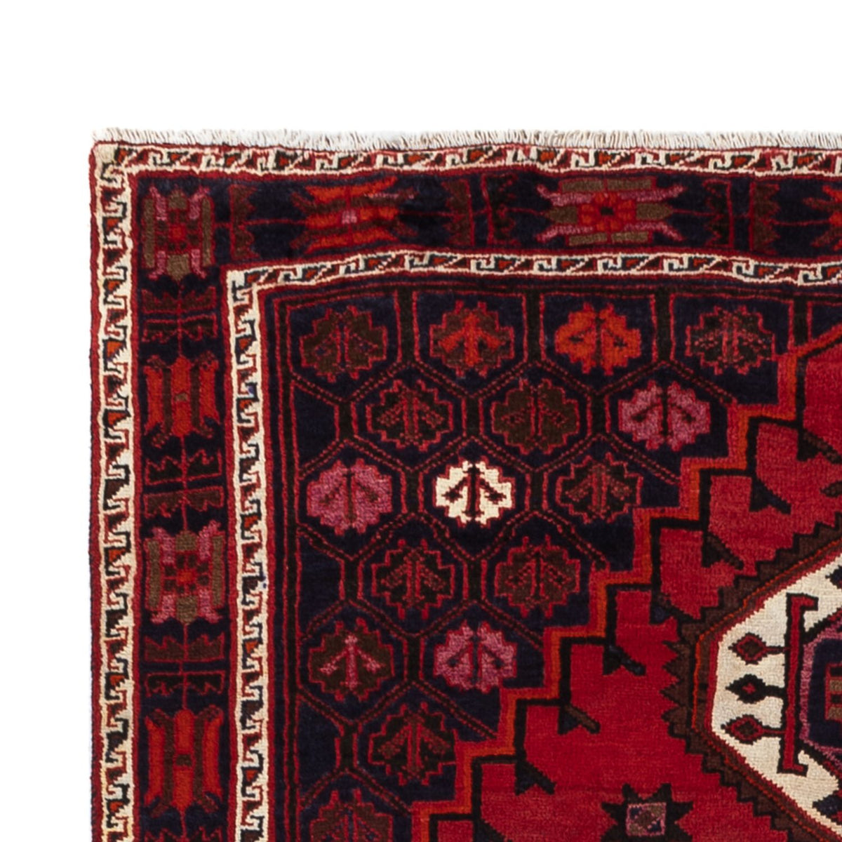 Tapis persan - Nomadic - 258 x 174 cm - rouge