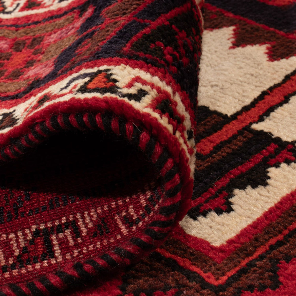 Tapis persan - Nomadic - 258 x 174 cm - rouge