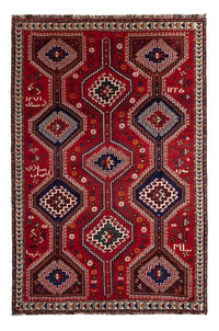 Tapis persan - Nomadic - 249 x 170 cm - rouge
