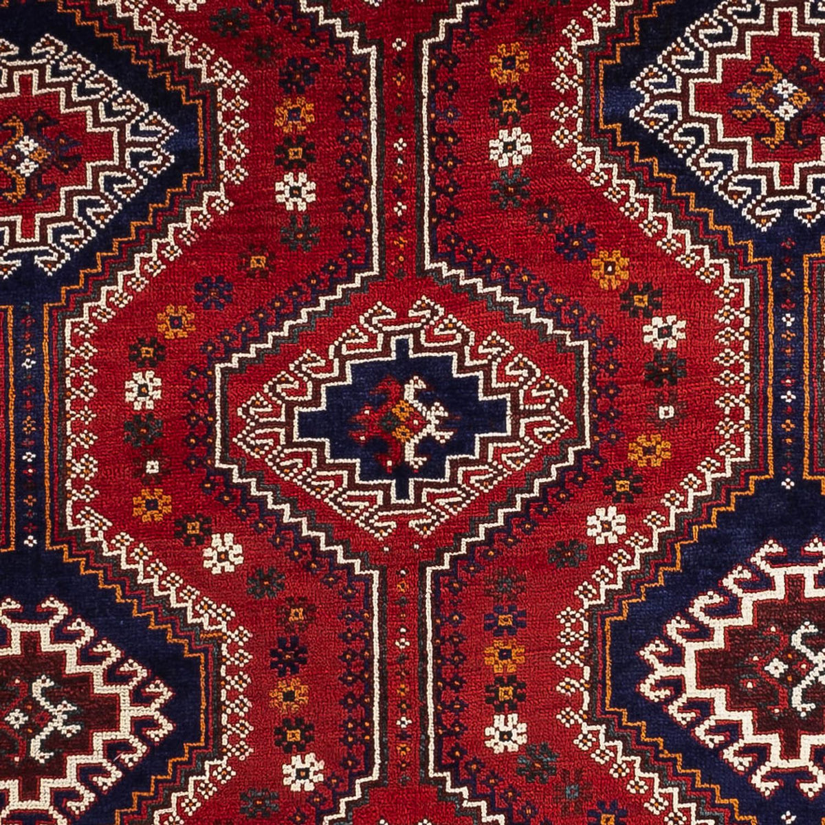 Tapis persan - Nomadic - 249 x 170 cm - rouge