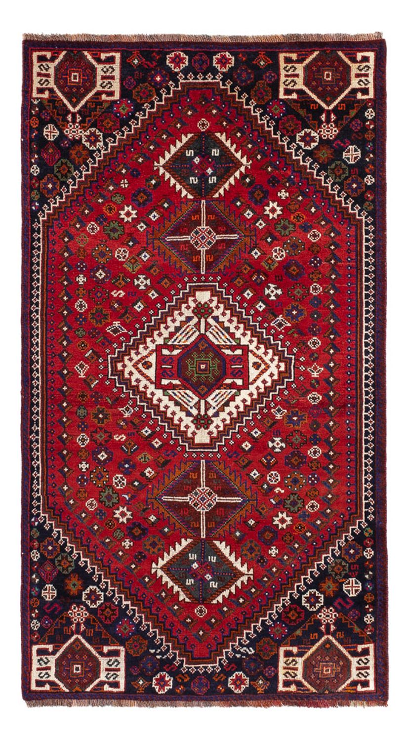 Tapis persan - Nomadic - 226 x 129 cm - rouge