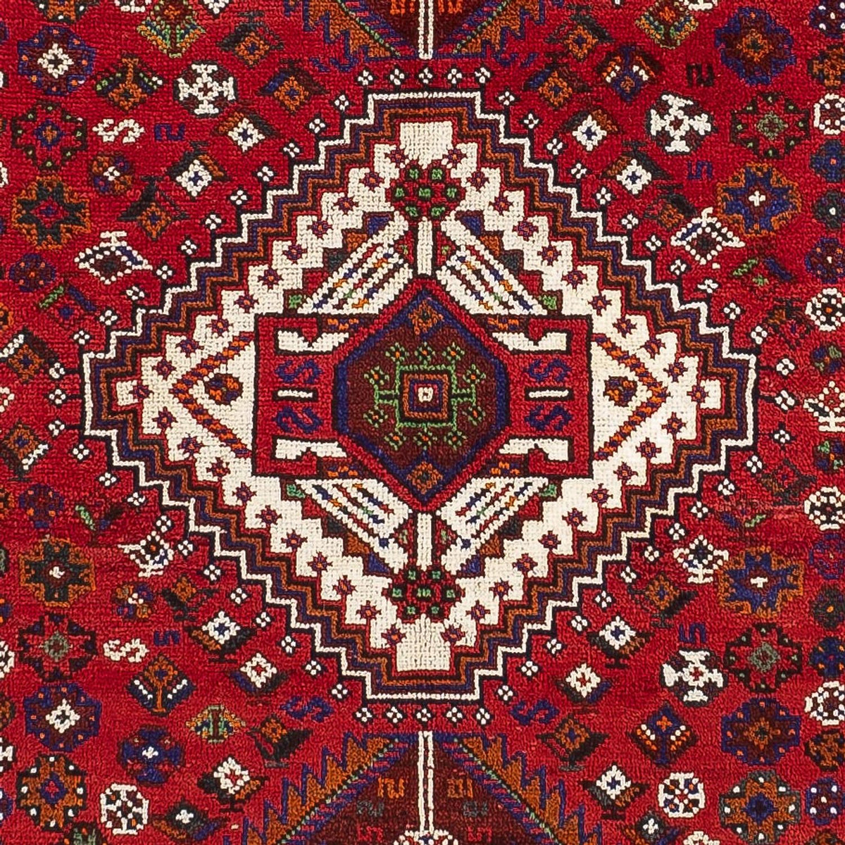Tapis persan - Nomadic - 226 x 129 cm - rouge