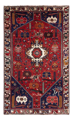 Tapis persan - Nomadic - 245 x 156 cm - rouge