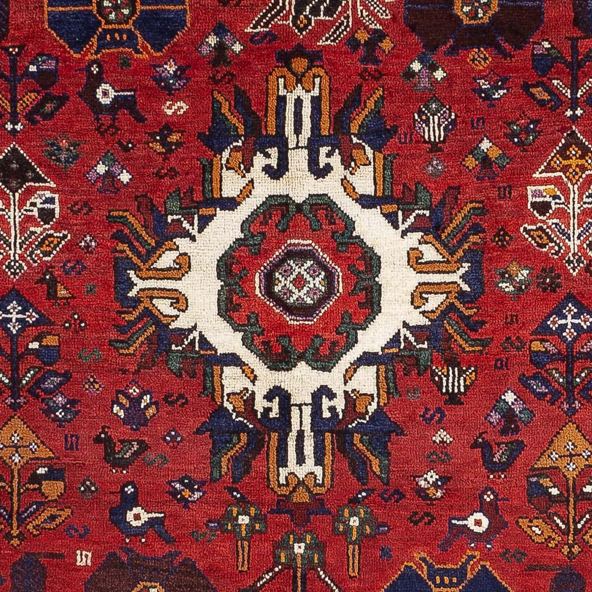 Tapis persan - Nomadic - 245 x 156 cm - rouge