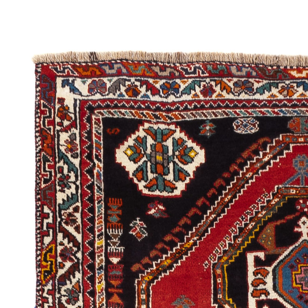 Tapis persan - Nomadic - 237 x 143 cm - rouge