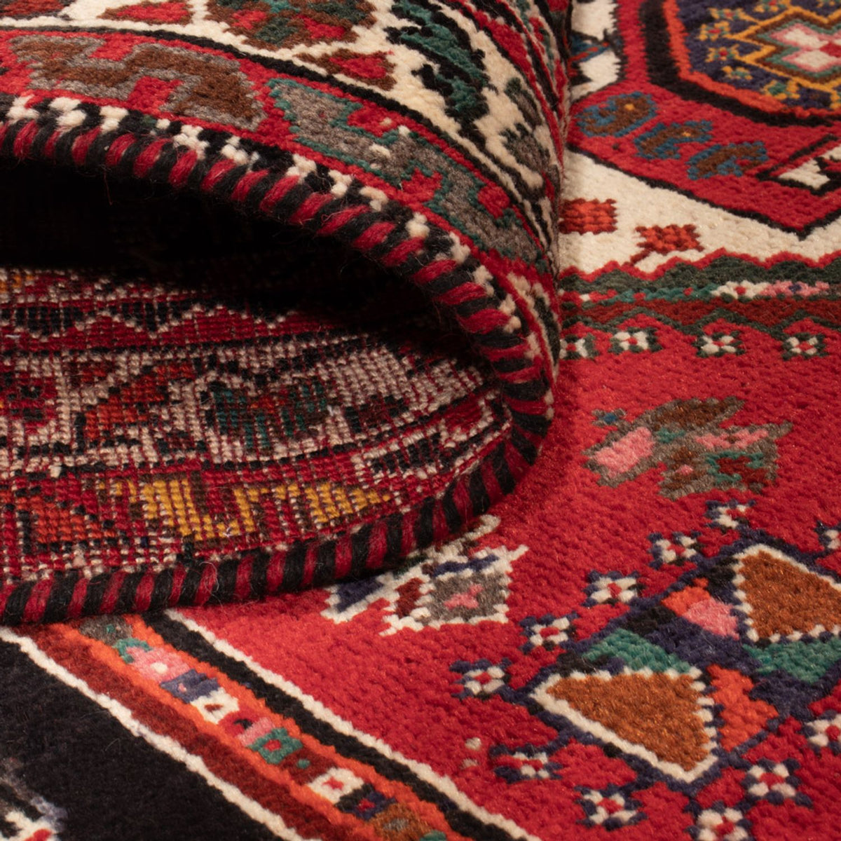 Tapis persan - Nomadic - 237 x 143 cm - rouge