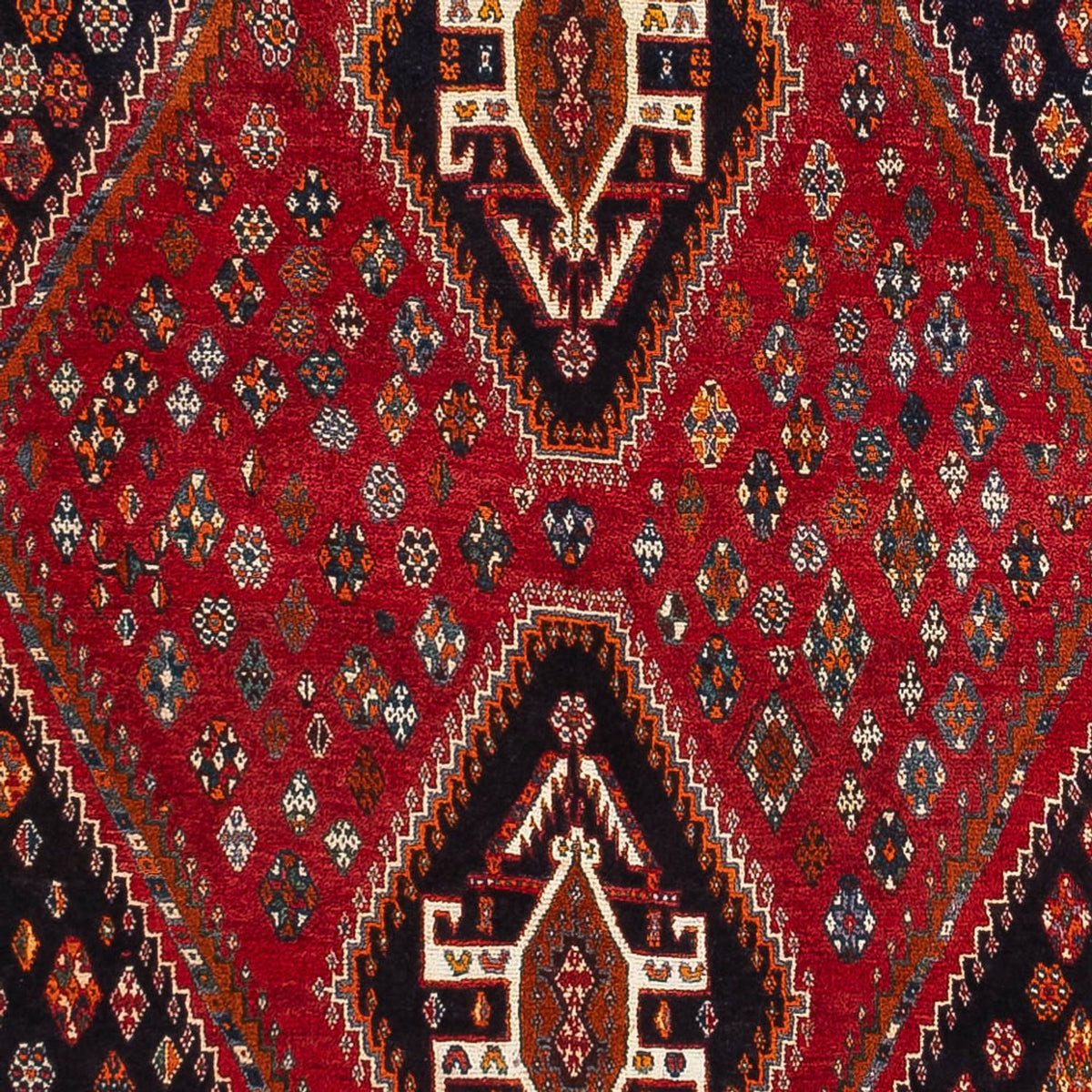 Tapis persan - Nomadic - 247 x 160 cm - rouge
