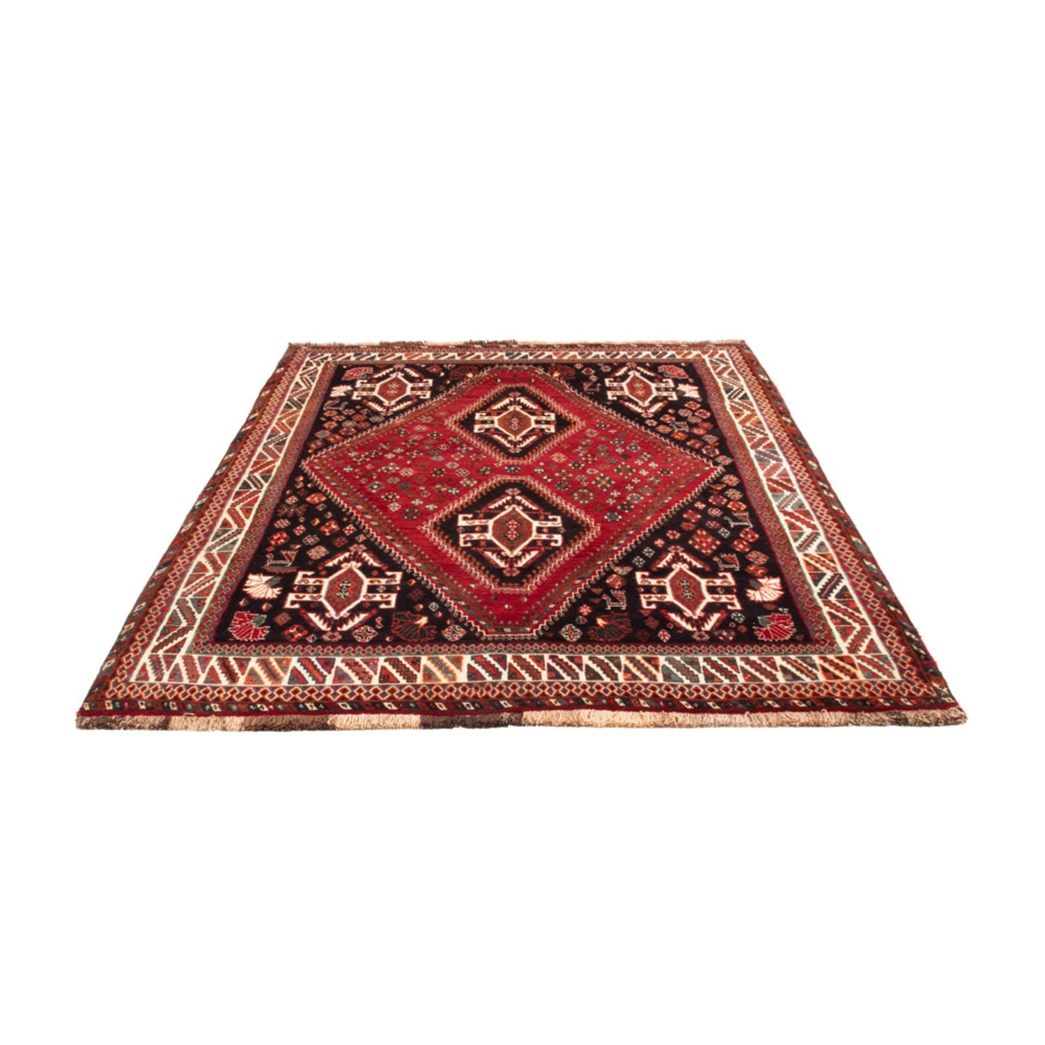 Tapis persan - Nomadic - 247 x 160 cm - rouge