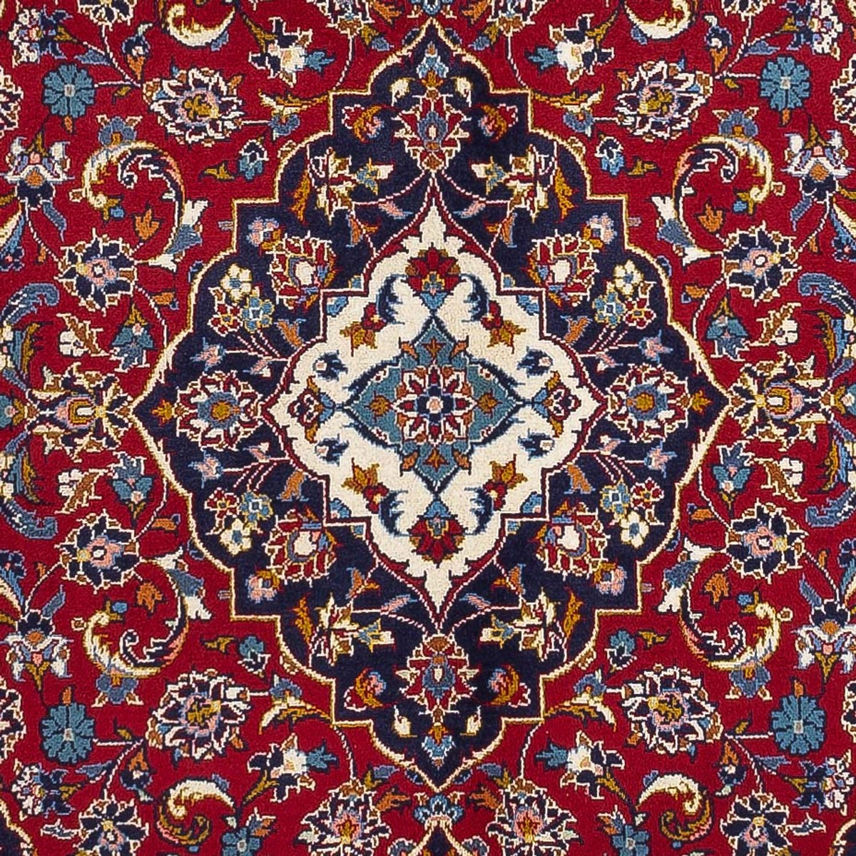 Tapis persan - Keshan - 250 x 145 cm - rouge