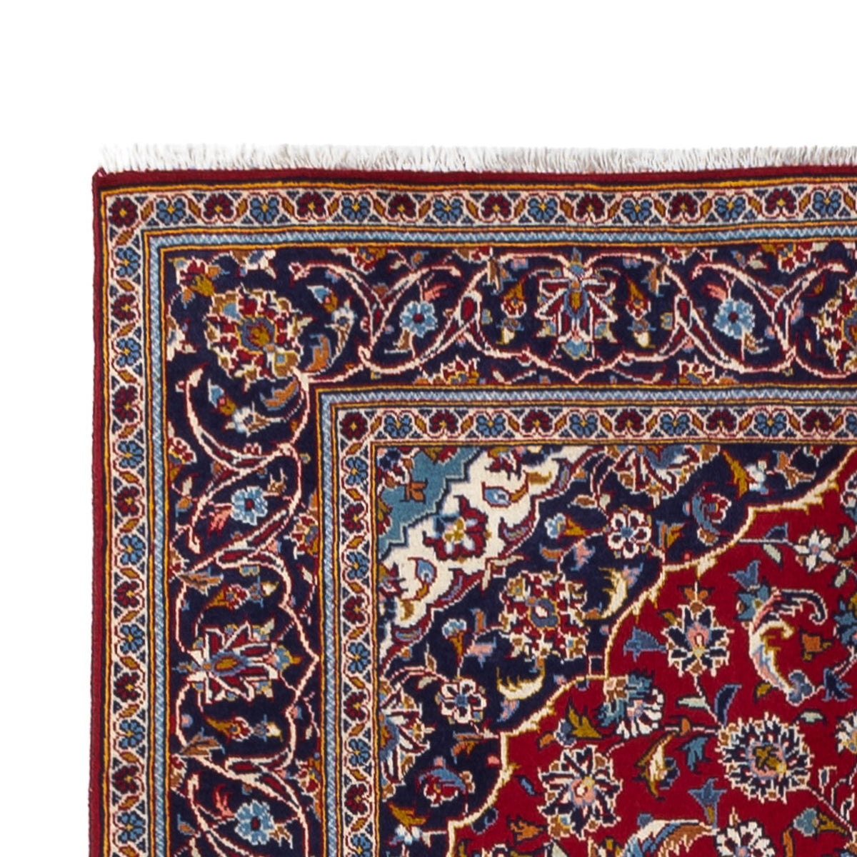 Tapis persan - Keshan - 250 x 145 cm - rouge