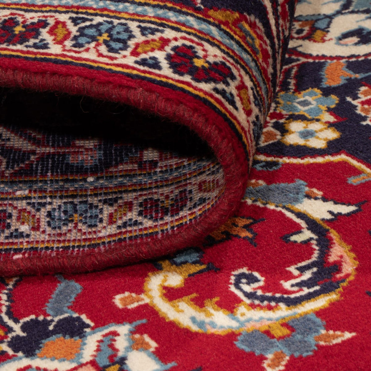 Tapis persan - Keshan - 250 x 145 cm - rouge