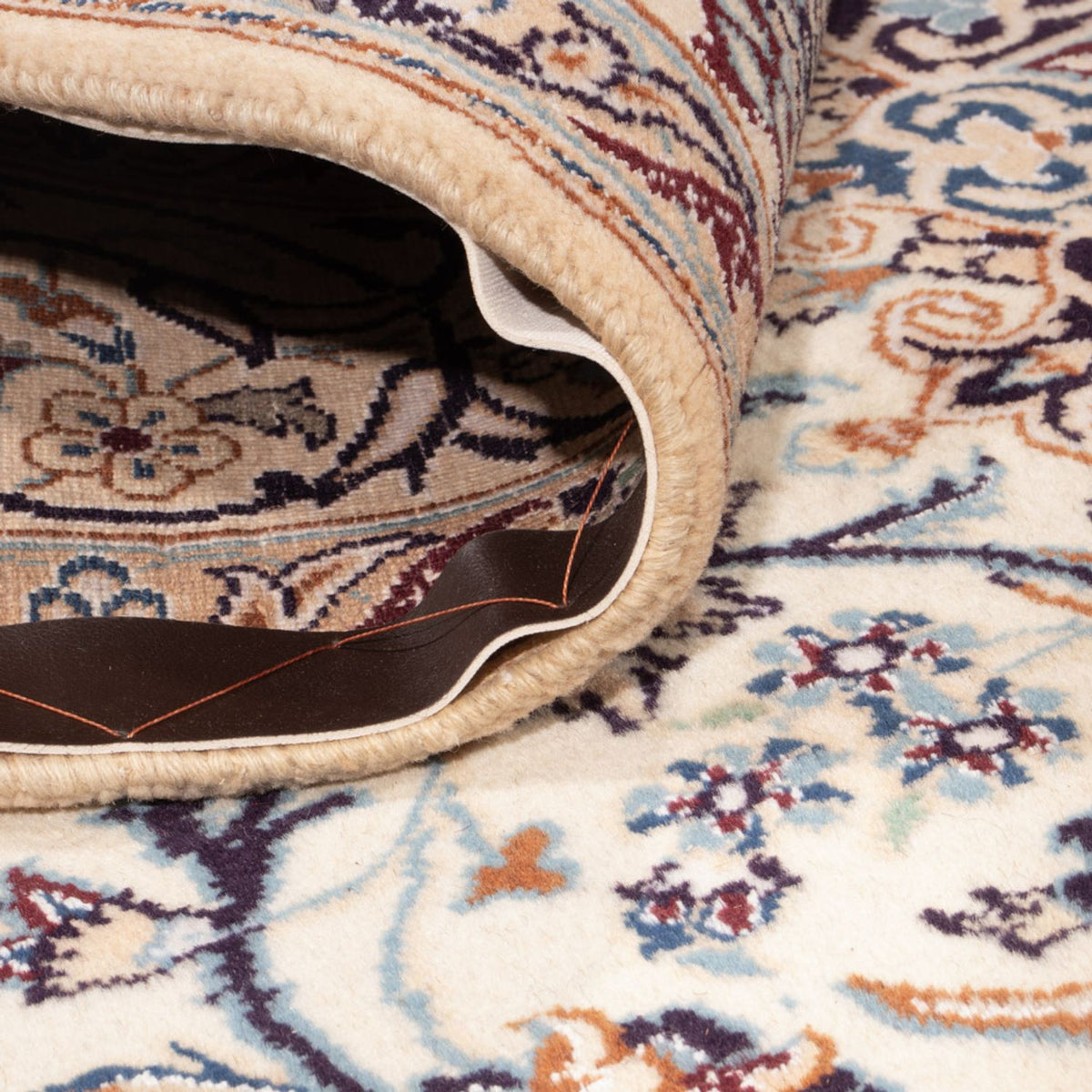 Tapis persan - Nain - 312 x 199 cm - crème