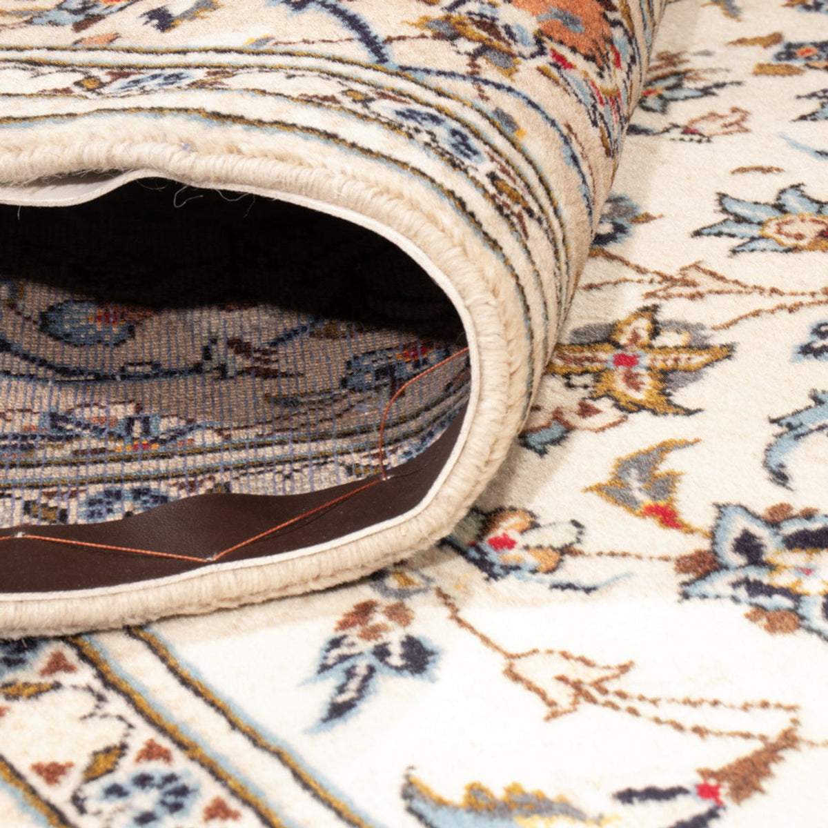 Tapis persan - Nain - 315 x 195 cm - crème