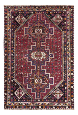Tapis persan - Nomadic - 254 x 180 cm - rouge foncé