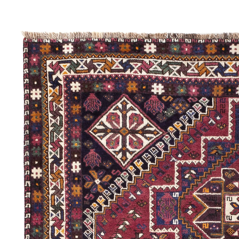 Tapis persan - Nomadic - 254 x 180 cm - rouge foncé