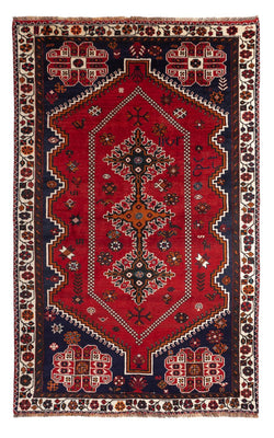 Tapis persan - Nomadic - 257 x 162 cm - rouge