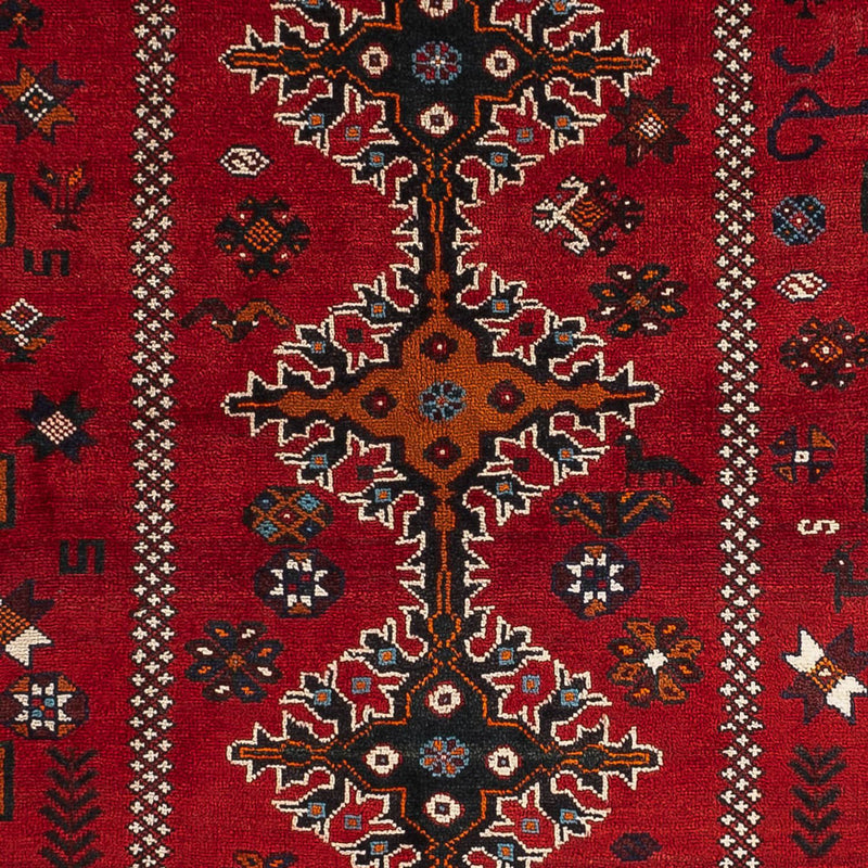 Tapis persan - Nomadic - 257 x 162 cm - rouge