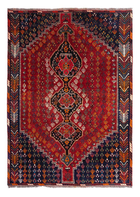 Tapis persan - Nomadic - 211 x 155 cm - rouge