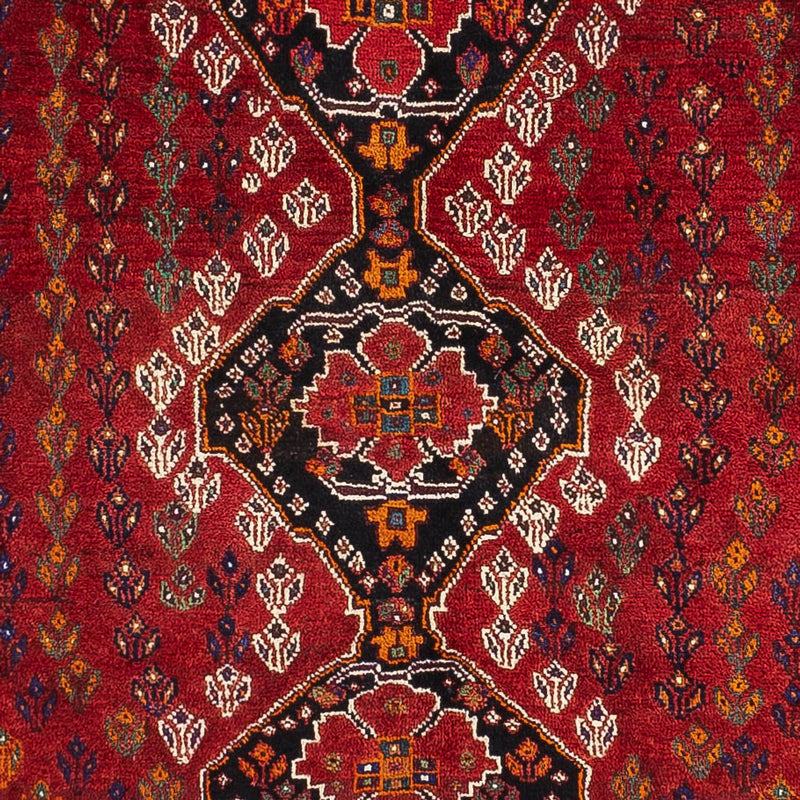 Tapis persan - Nomadic - 211 x 155 cm - rouge