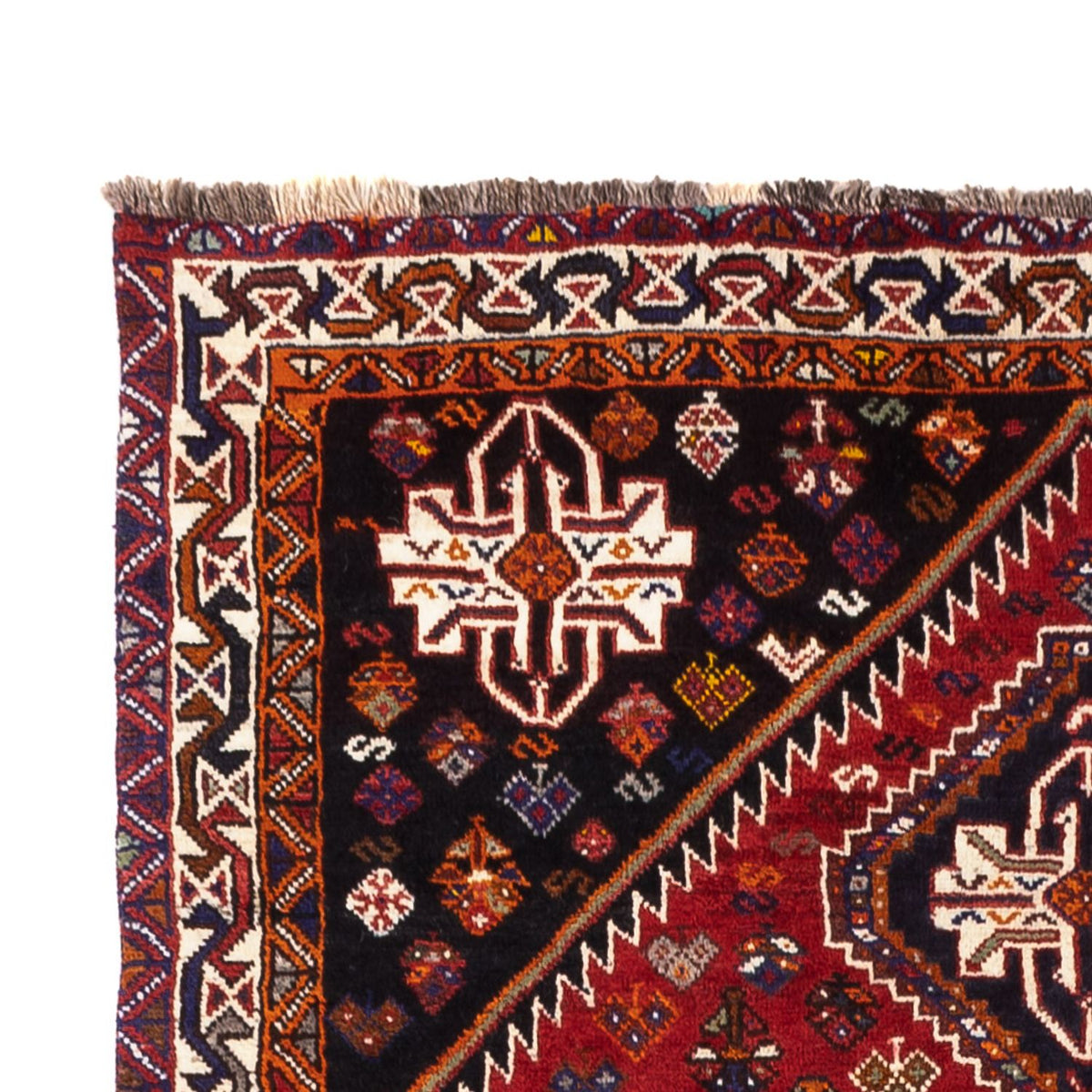 Tapis persan - Nomadic - 259 x 162 cm - rouge
