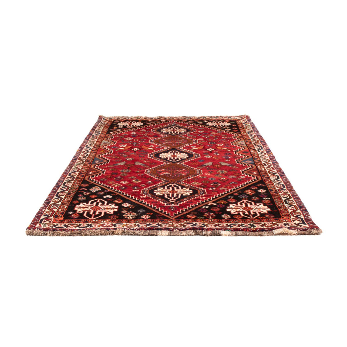 Tapis persan - Nomadic - 259 x 162 cm - rouge