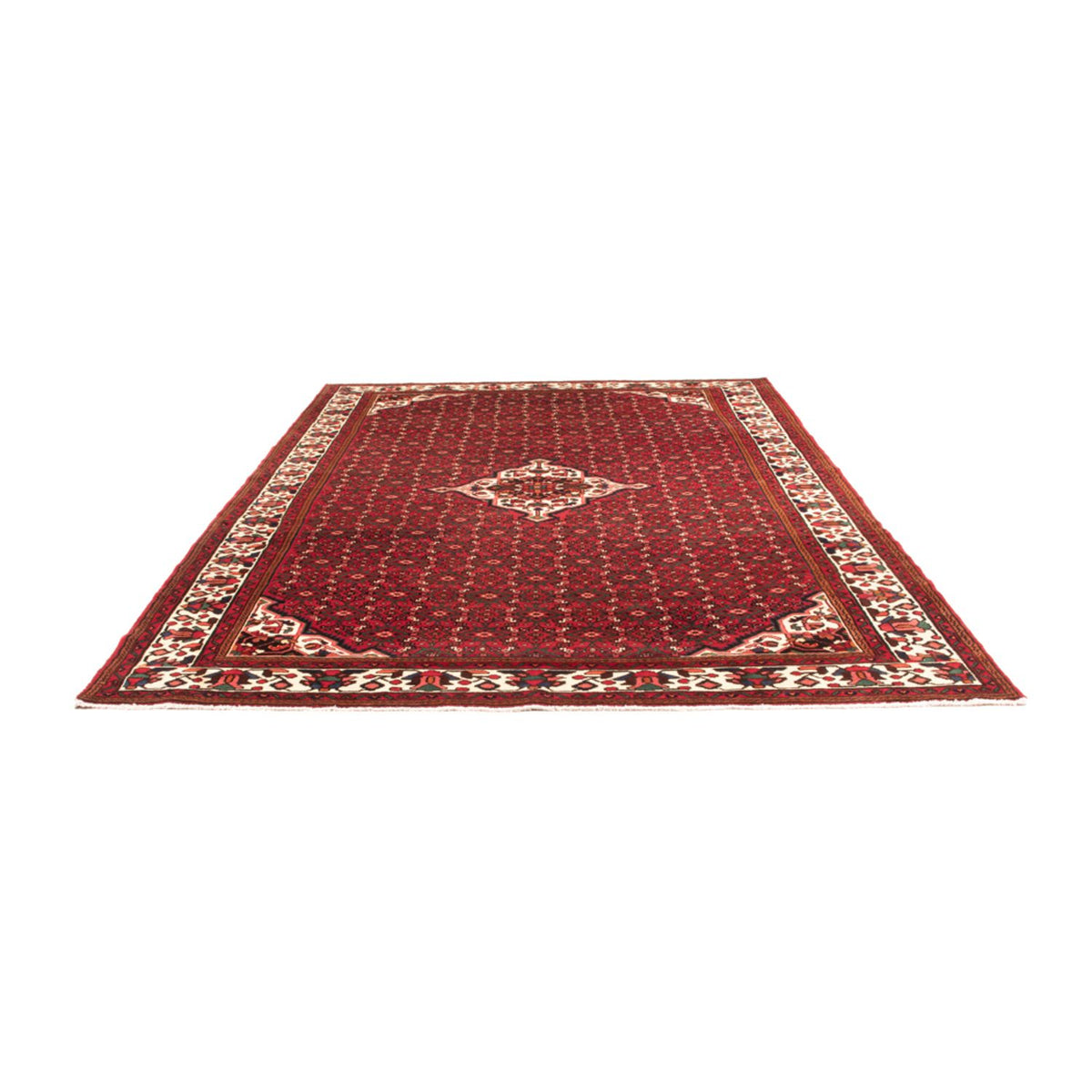 Tapis persan - Nomadic - 318 x 210 cm - rouge foncé
