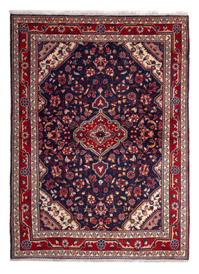 Tapis persan - Nomadic - 165 x 115 cm - bleu foncé