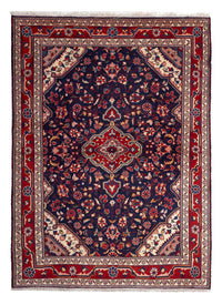 Tapis persan - Nomadic - 165 x 115 cm - bleu foncé