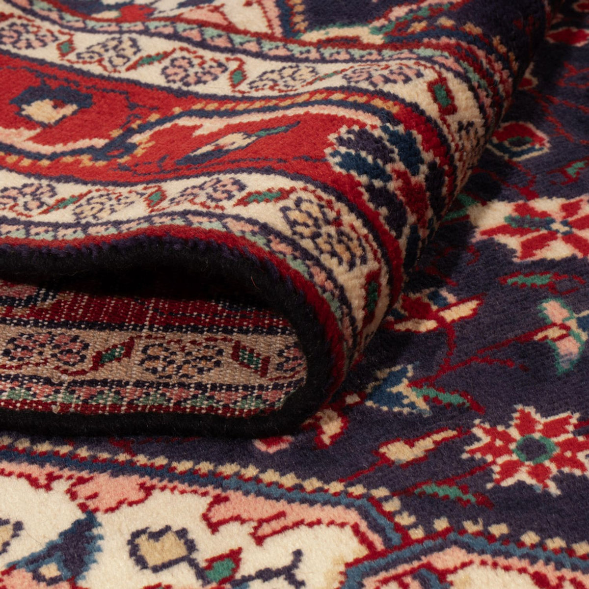 Tapis persan - Nomadic - 165 x 115 cm - bleu foncé