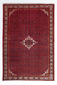 Tapis persan - Nomadic - 363 x 258 cm - rouge foncé